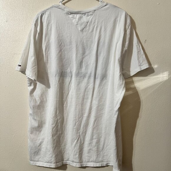 Vintage Tommy Hilfiger T Shirt White size L Mens - Picture 2 of 8